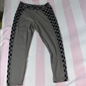 Stylish cappuccino and Black Checkered Pants